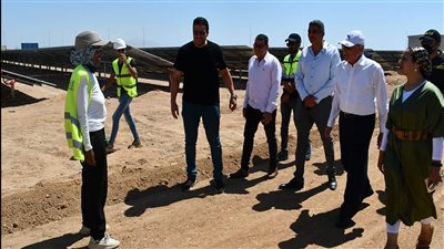 فوجة: إنتاج 10 ميجاوات من الكهرباء بالمرحلة الأولى بمحطة الطاقة الشمسية بشرم الشيخ