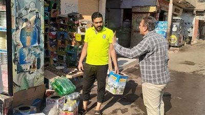 استمرار إزالة الإشغالات والإعلانات المخالفة بالشرقية 