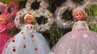 الجمل العرباوي وعروسة وحش الكون.. أحدث افتكاسات عرائس المولد النبوي هذا العام | فيديو وصور