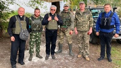 نجاة المبعوث البابوي إلى أوكرانيا من إطلاق نار