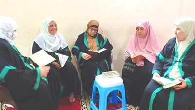 انعقاد المقارئ القرآنية للسيدات المنتقبات لحفظ القرآن الكريم