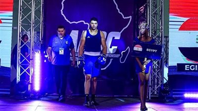 يسري رزق يحصد ذهبية البطولة الأفريقية للملاكمة
