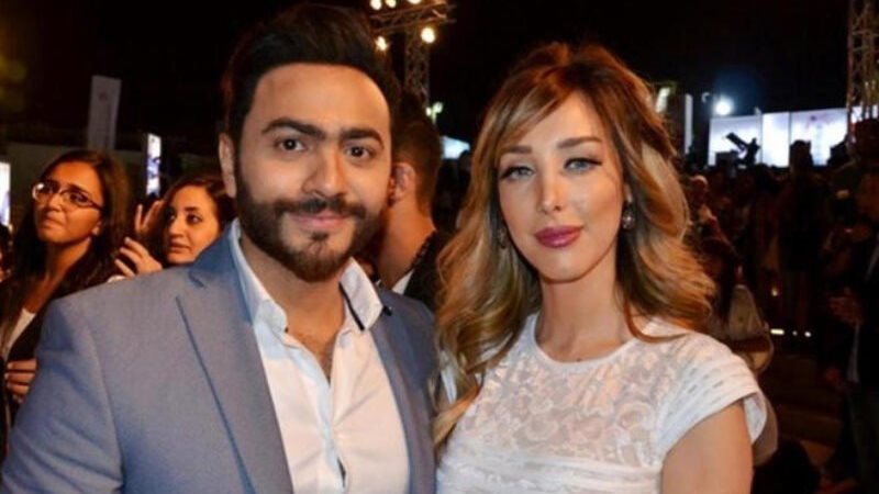 تامر وزوجته