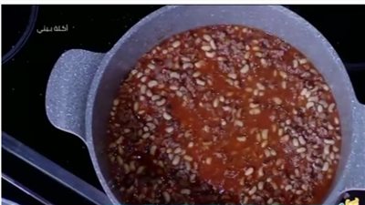 وجبة غداء شهية.. طريقة عمل طاجن اللوبيا باللحم المفروم|فيديو 