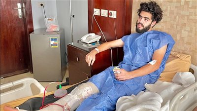 جراحة غضروف ناجحة للاعب أسوان الجديد | صور