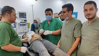 فى عملية استغرقت ساعتين.. استخراج جادون عجلة من بطن طفل فى المنوفية| صور