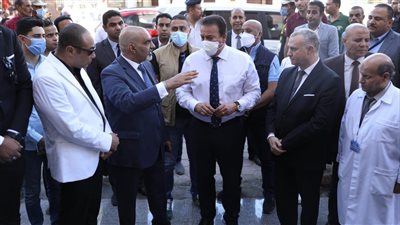 وزير الصحة يتفقد أعمال تطوير مستشفى مبرة أسيوط للتأمين الصحي بتكلفة 92.7 مليون جنيه