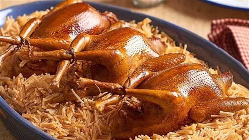 الحمام المحشي 