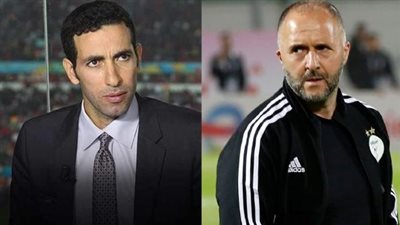 بلماضي يوجه رسالة لأبو تريكة: لم تلعب في مستوى رياض محرز