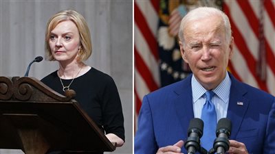 بسبب أجواء التوتر بين لندن وواشنطن.. تأجيل لقاء تراس وبايدن