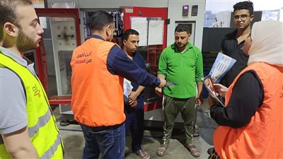 أنت أقوى من المخدرات.. جامعة السادات تطلق حلمة توعية تجوب المنطقة الصناعية