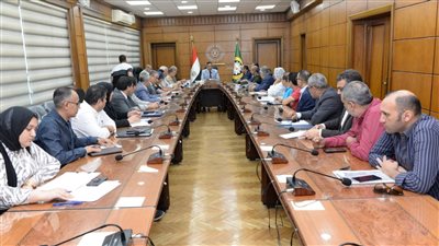 تفاصيل اجتماع إنشاء مركز للسيطرة للشبكة الوطنية للطوارئ بالدقهلية