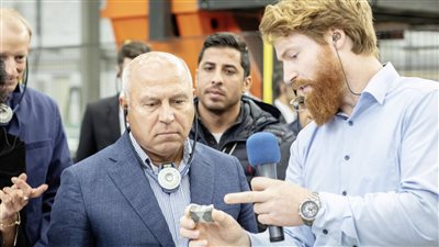 وزير النقل في جولة تفقدية لمصنع سيمنز بألمانيا