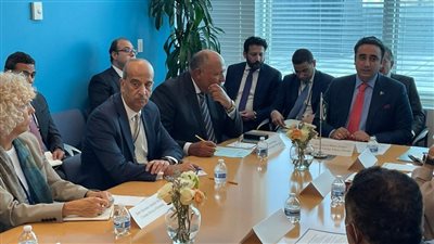 وزير الخارجية يشارك في حدث رفيع المستوى لمجموعة الـ ٧٧ حول خسائر وأضرار تغير المناخ