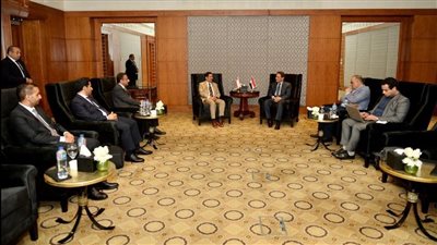 كرم جبر يلتقي وزير الإعلام العماني