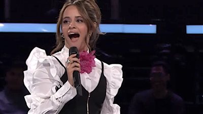 أول ظهور لـ كاميلا كابيو في برنامج The Voice | فيديو وصور