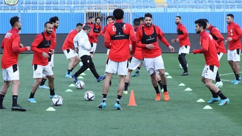 مران منتخب مصر استعدادا