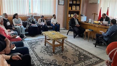 وكيل صحة بورسعيد يستقبل ممثلي قطاع الطب الوقائي بالوزارة | صور