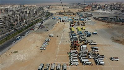 المنيا جاهزة بطابور معدات ومركبات لمواجهة السيول