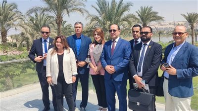  وزير الشئون الاجتماعية التونسي يزور المتحف القومي للحضارة 