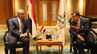 وزير القوى العاملة يلتقي أمين عام منظمة الوحدة النقابية الأفريقية