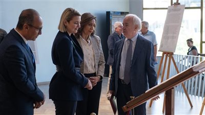 وزيرتا ثقافة مصر وألبانيا تفتتحان معرض 