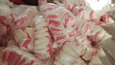 إحباط محاولة بيع 15.5 طن سكر تمويني في السوق السوداء بالجيزة