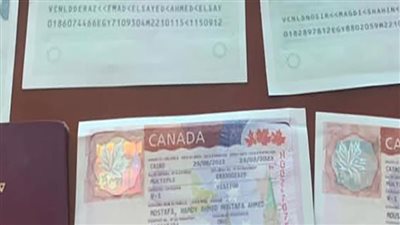 ضبط ١٣ تأشيرة مزورة بحوزة راكبة بمطار القاهرة 