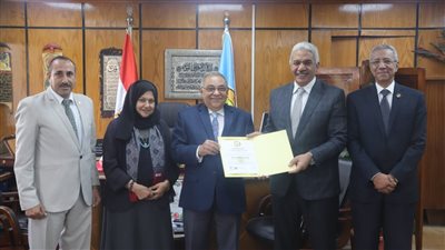 مركز الحاسب الآلي بجامعة الأزهر يحصل على شهادة الأيزو