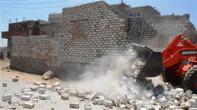 إزالة 255 حالة تعد على الأراضي الزراعية وأملاك الدولة ببني سويف