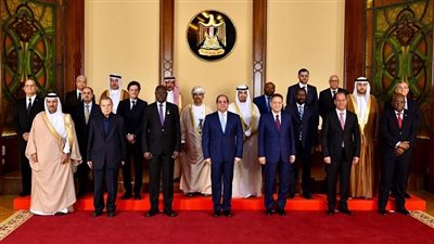  السيسي يستقبل وزراء الإعلام العرب بقصر الاتحادية