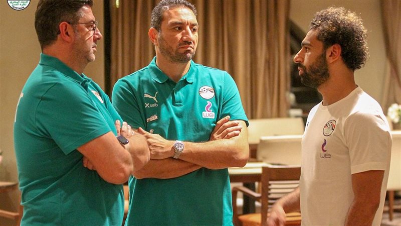 محمد صلاح في معسكر