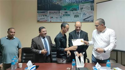 صحفيين الإسكندرية تكرم المتفوقين من أبناء أعضاء النقابة|صور 