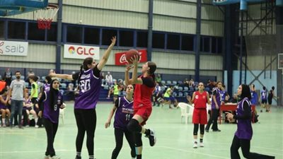 سيدات سلة الأهلى يفوز على مدينة نصر 
