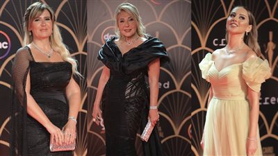 ياسمين رئيس ونادية الجندي وهنا شيحة يتألقن على ريد كاربت مهرجان القاهرة للدراما | صور