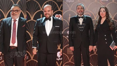 أحمد عبدالعزيز وعبدالرحيم كمال ومحمد عبدالرحمن في مهرجان الدراما القاهرة |صور 