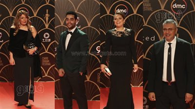 رحمة أحمد وخالد أنور وأحمد فهمي وبوسي والليثي في مهرجان القاهرة للدراما |صور 