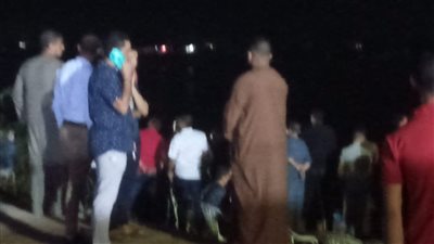 البحث عن جثة شاب غرق في النيل أثناء التنزه برفقة خطيبته بسوهاج