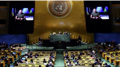 زيلينسكي للأمم المتحدة: نريد 