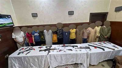 حملة أمنية بأسيوط تلاحق تجار المخدرات وحائزى الأسلحة النارية 