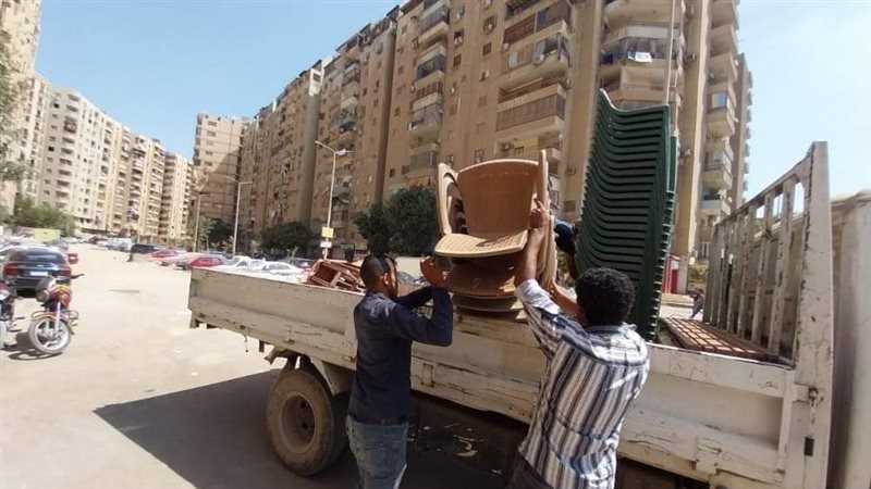 حملة إشغالات بالجيزة