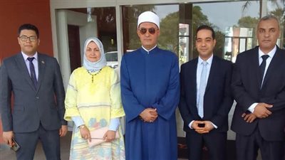 وفد الأزهر يناقش مع القنصل المصري بالسنغال جهود المؤسسة بالقارة