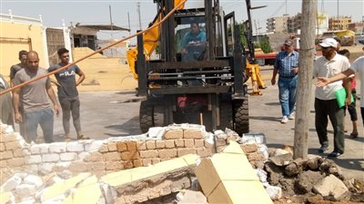 استرداد مساحة 2206 أمتار من أملاك الدولة بأبوصوير بالإسماعيلية |صور