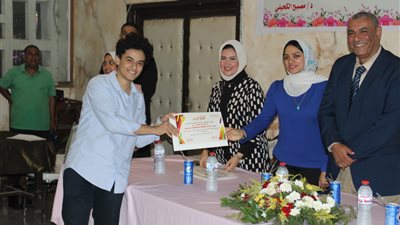 بحضور نائبي محافظ القليوبية.. تكريم المتفوقين بنادي بنها الرياضي