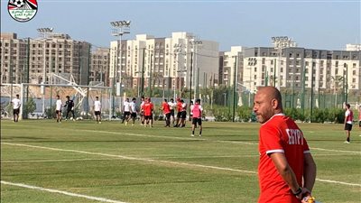 المنتخب الأولمبي يختتم تدريباته استعدادا لودية بنين بحضور حازم إمام وبركات 