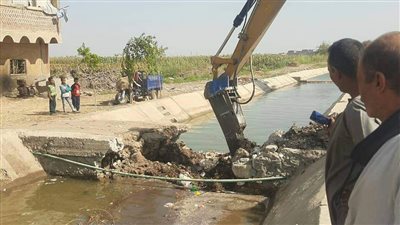  إزالة 620 حالة تعد على مجاري مائية وأملاك الدولة بأسيوط 