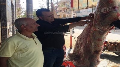 تموين الشرقية تحرر 5 محاضر ذبح خارج السلخانة في قرية هربيط