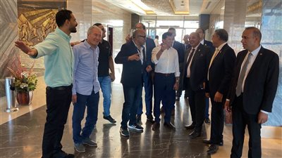 رئيس الأنوكا في جولة باستاد القاهرة الدولي