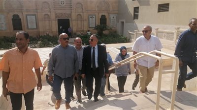 المجلس الأعلى للآثار يعلن نسب مستجدات الأعمال بمعبد بن عذرا اليهودي