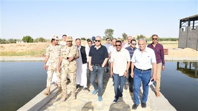 وزير الري يؤكد مراعاة العوامل السياحية والبيئية في جزيرة فطناس خلال تطوير المنظومة المائية بسيوة